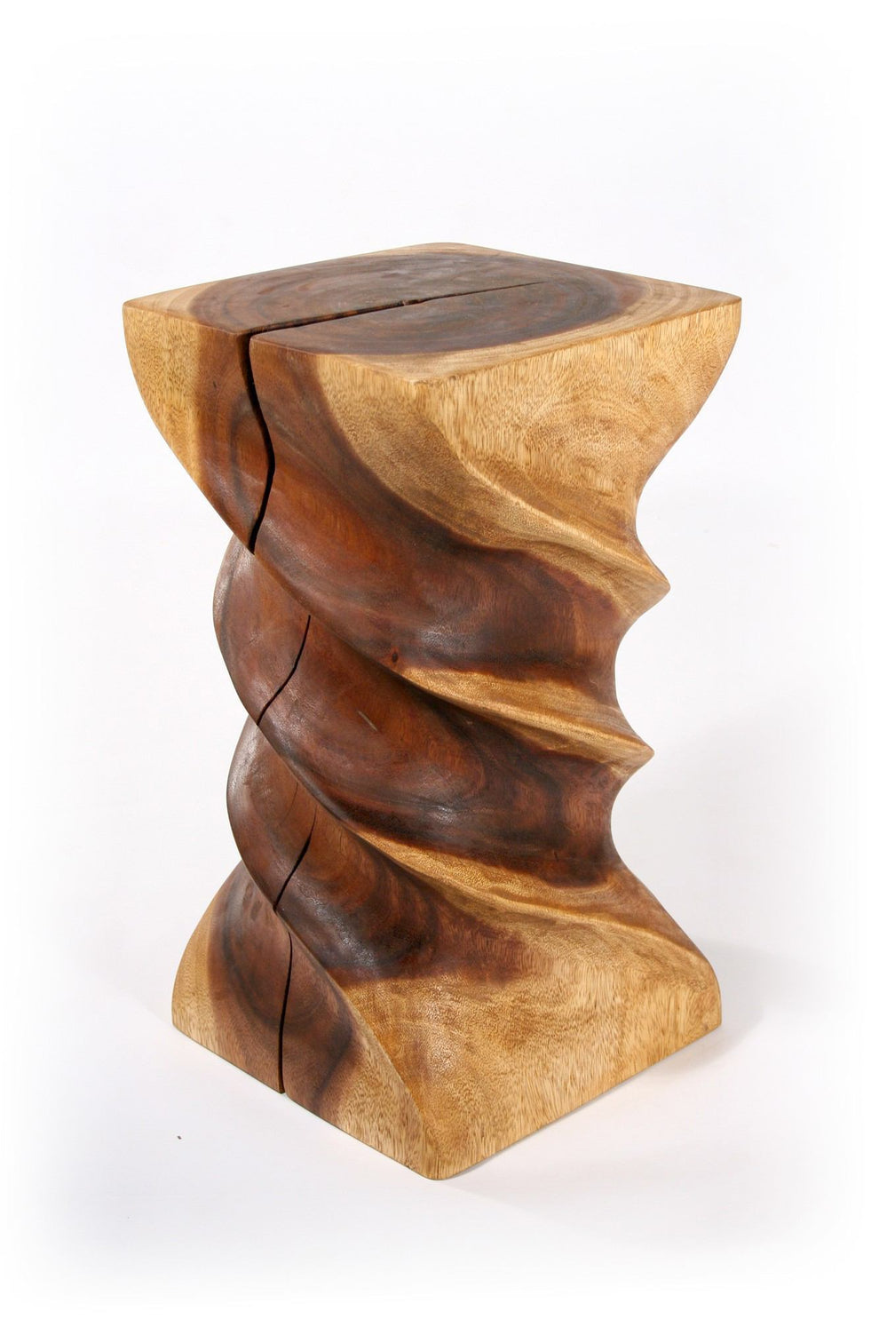 Strata Furniture Triple Twist End Table - 2