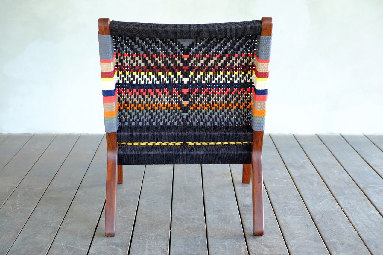 Masaya Lounge Chair, San Geronimo Pattern | Lounge Chairs | Modishstore - 2