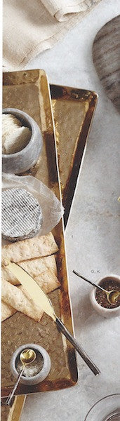 Roost Textured Brass Rectangular Trays - Set/3