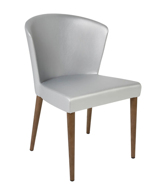 Oggetti Verona Silver Chair | Accent Chairs | Modishstore