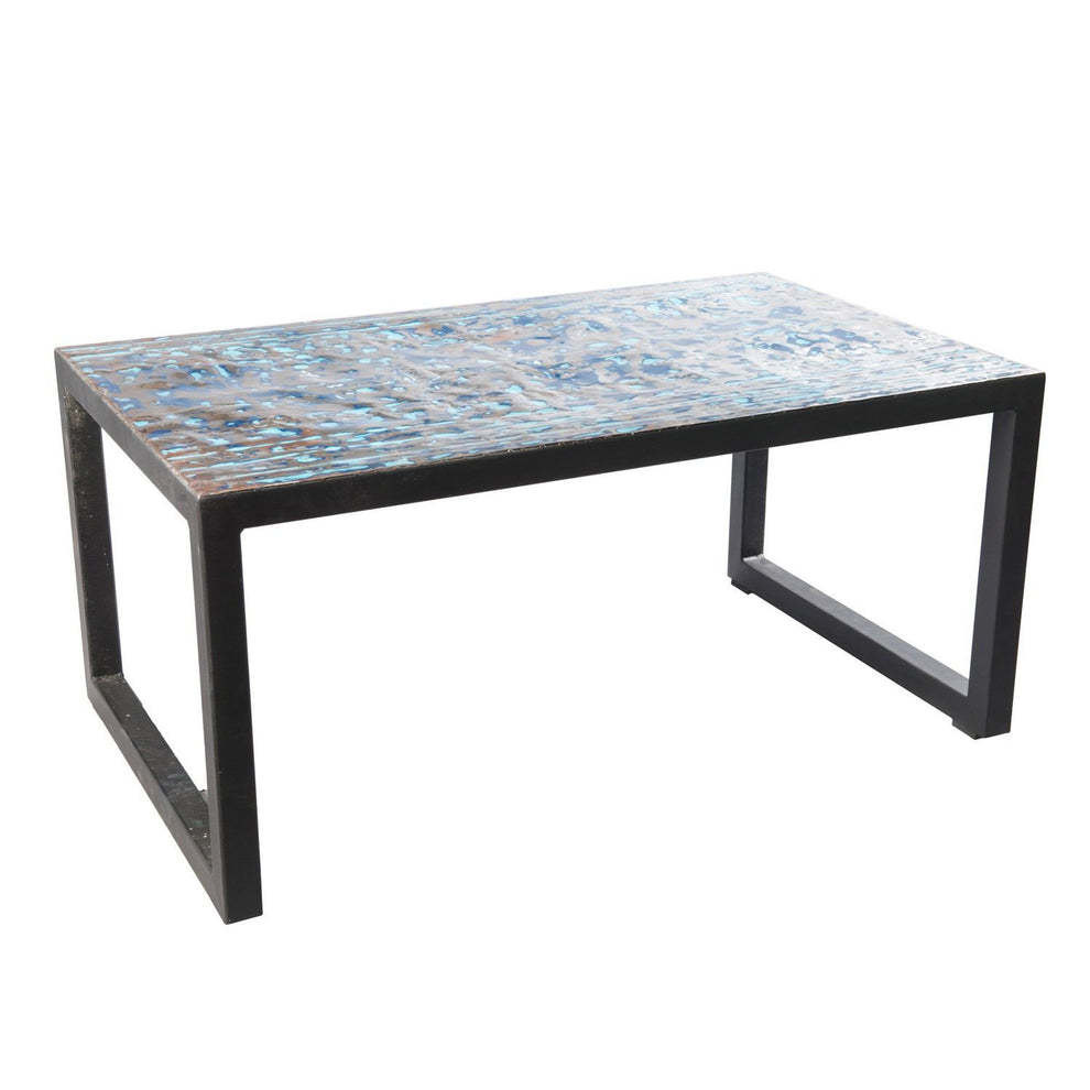 Small Metal Recycled Oil Drum Coffee Table R-1110 by Aire Furniture | Coffee Tables | Modishstore - 4