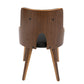 LumiSource Stella Padded Dining Chair - Set of 2 | Modishstore | Dining Chairs - 4