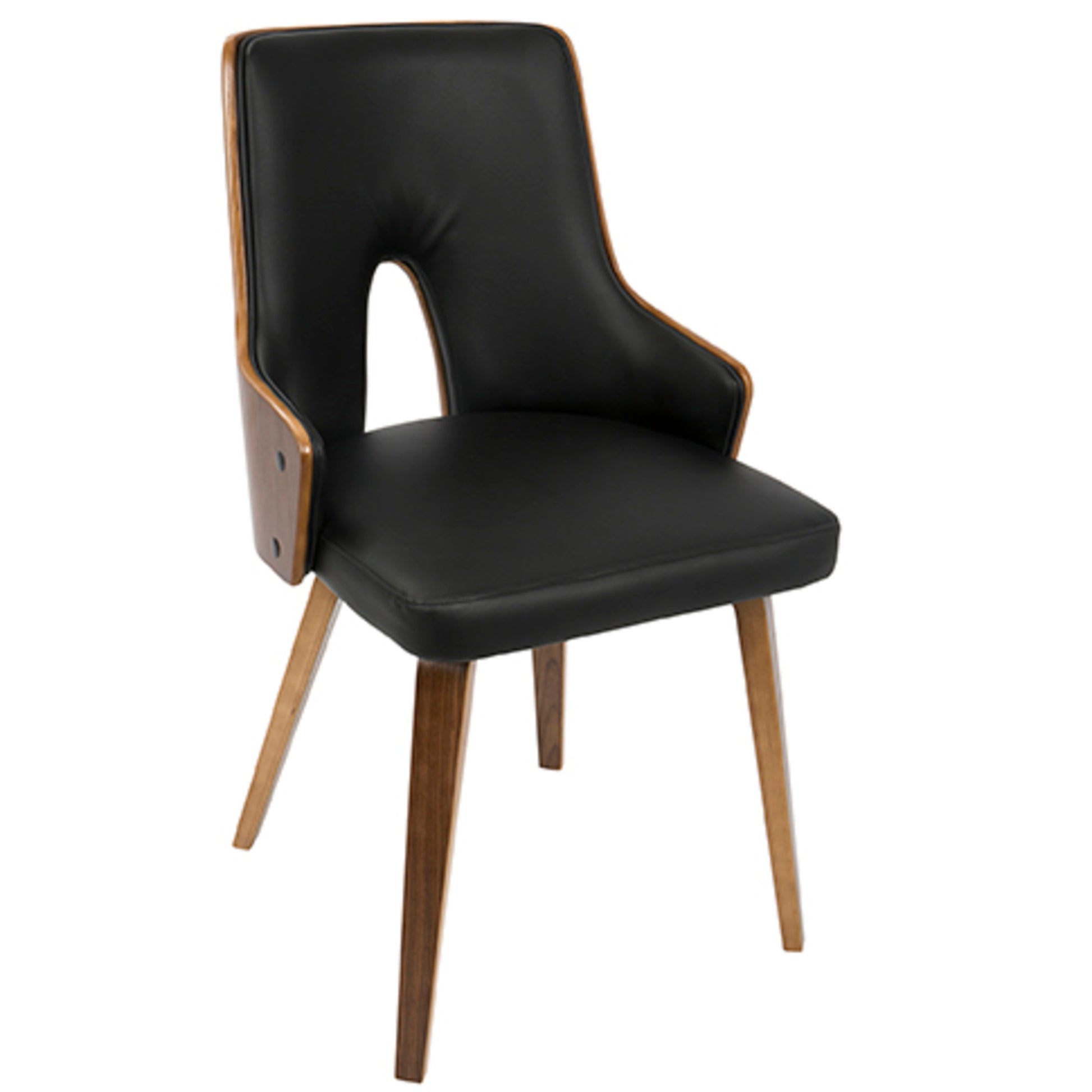 LumiSource Stella Padded Dining Chair - Set of 2 | Modishstore | Dining Chairs - 5