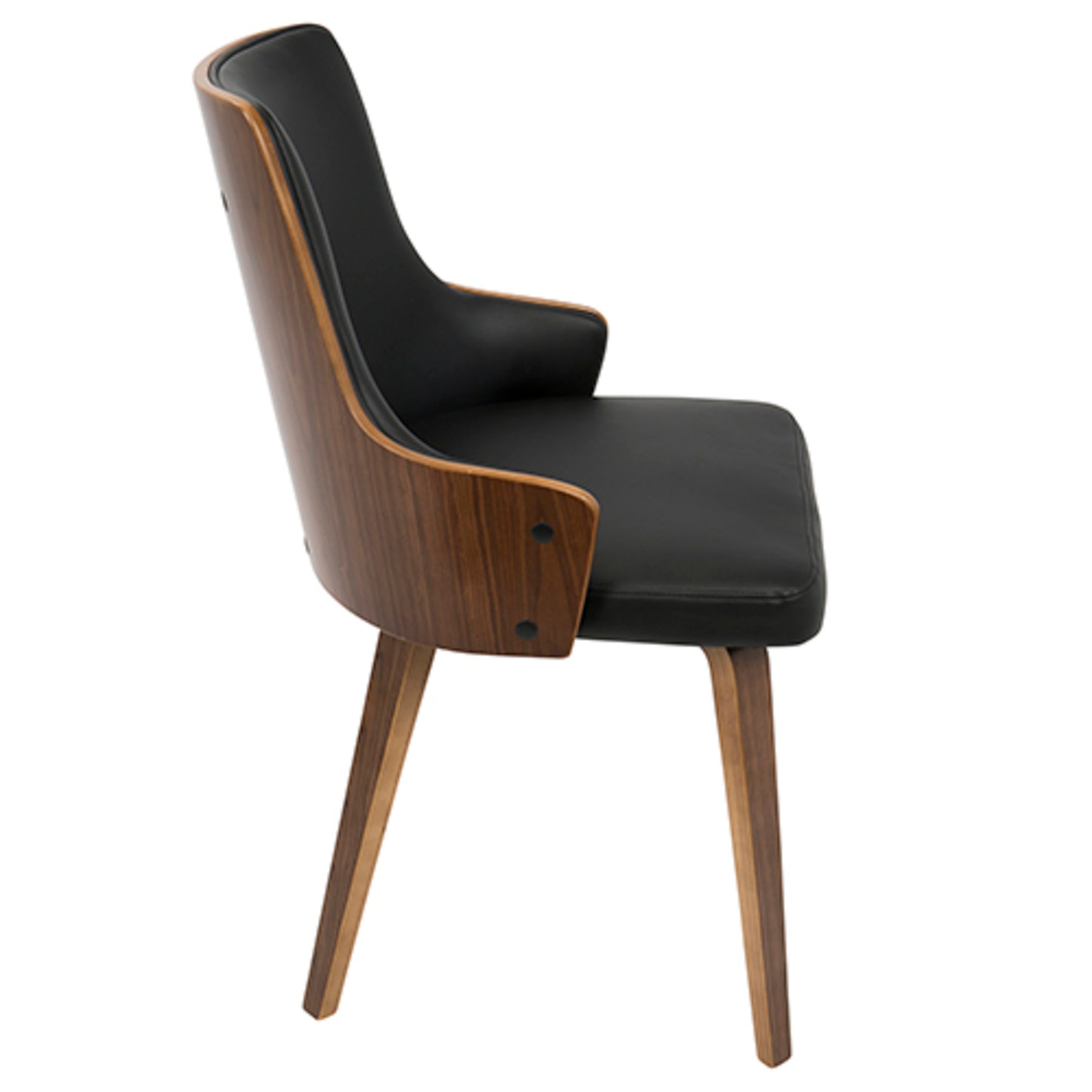 LumiSource Stella Padded Dining Chair - Set of 2 | Modishstore | Dining Chairs - 6
