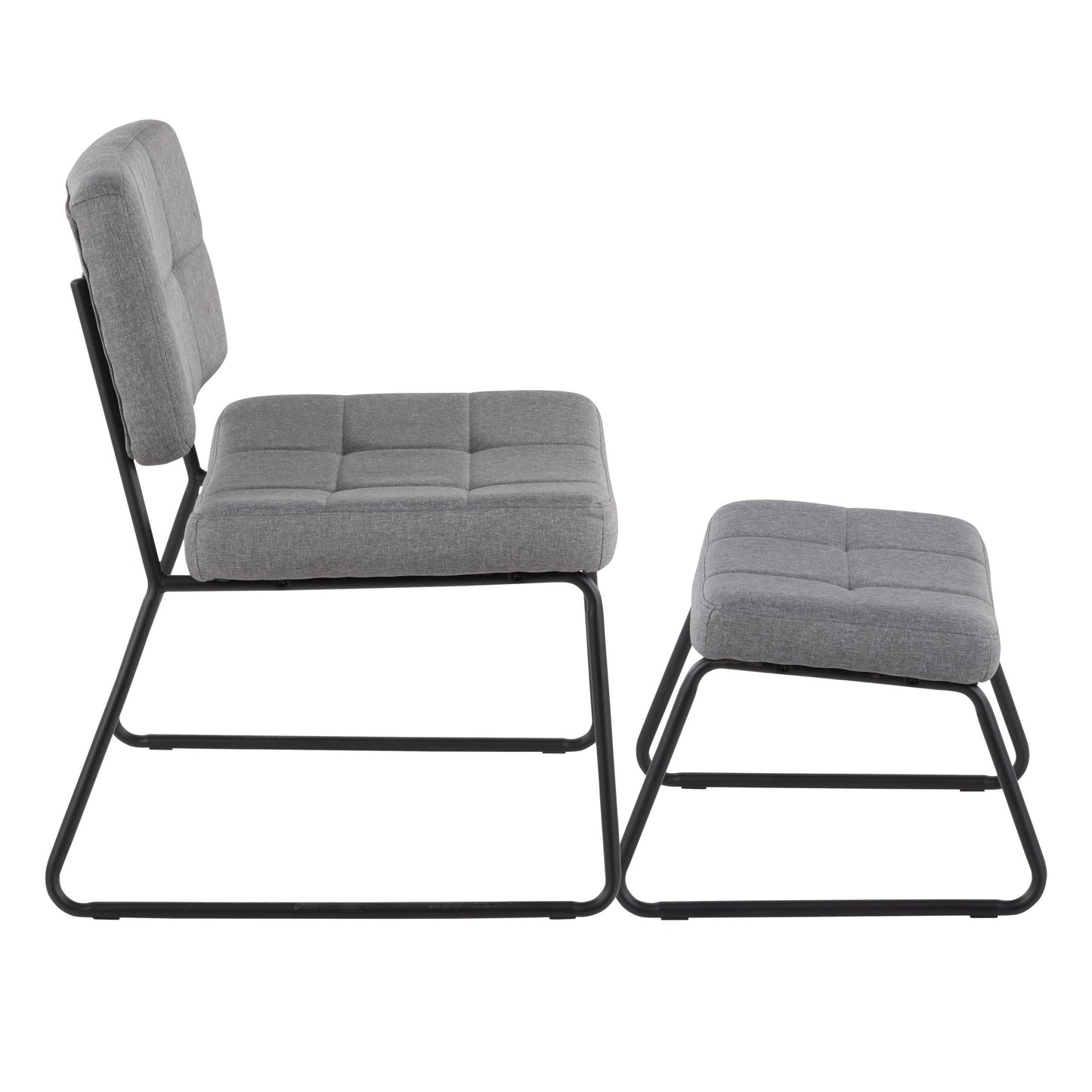 Stout Lounge Chair + Ottoman-2