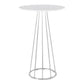 Canary Cece Bar Table Gold White By LumiSource | Bar Tables | Modishstore - 11