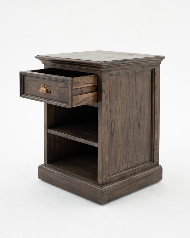 Bedside Table with Shelves By Novasolo - T764BW | Nightstands | Modishstore - 6