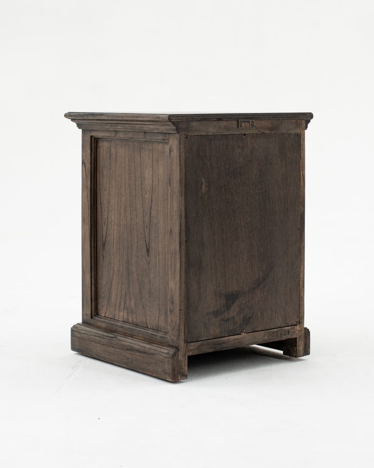 Bedside Table with Shelves By Novasolo - T764BW | Nightstands | Modishstore - 3
