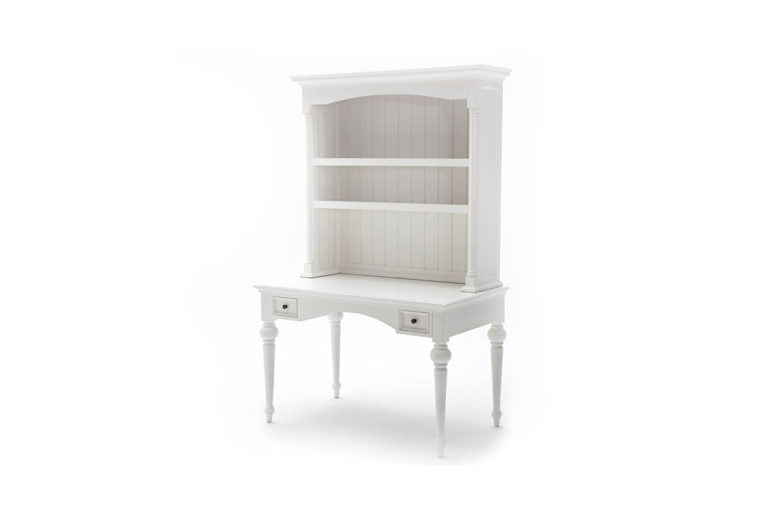 Secretary Desk with Hutch By Novasolo - T771 | Desks | Modishstore - 8
