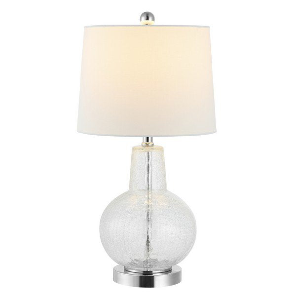Safavieh Atlas Table Lamp - Clear Crackle | Table Lamps | Modishstore - 2