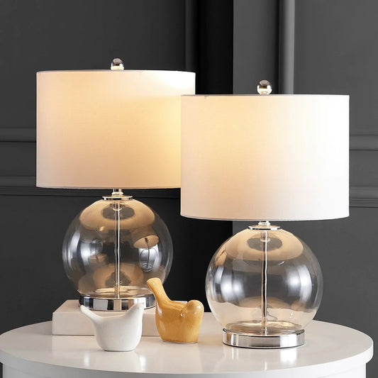 Safavieh Lonni Table Lamp Set Of 2 - Clear | Table Lamps | Modishstore