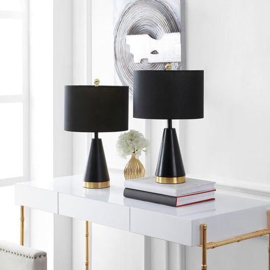 Safavieh Penla Table Lamp Set Of 2 - Black | Table Lamps | Modishstore