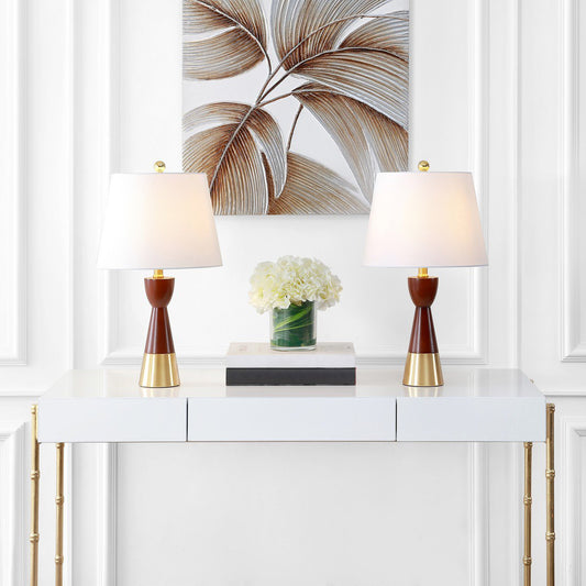 Safavieh Renni Table Lamp Set Of 2 - Brown | Table Lamps | Modishstore