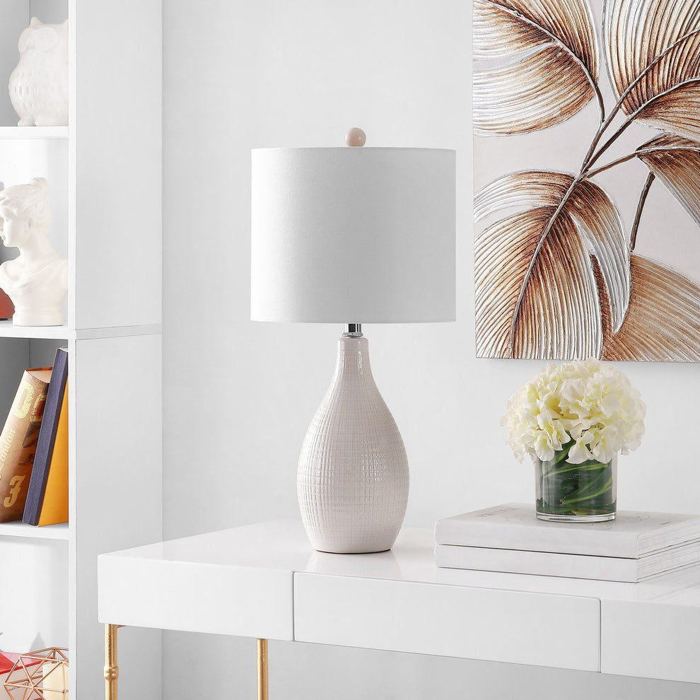Safavieh Gremla Table Lamp - Cream | Table Lamps | Modishstore - 3