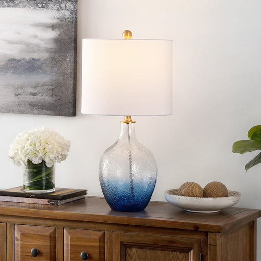 Safavieh Merla Table Lamp - Ombre Blue | Table Lamps | Modishstore