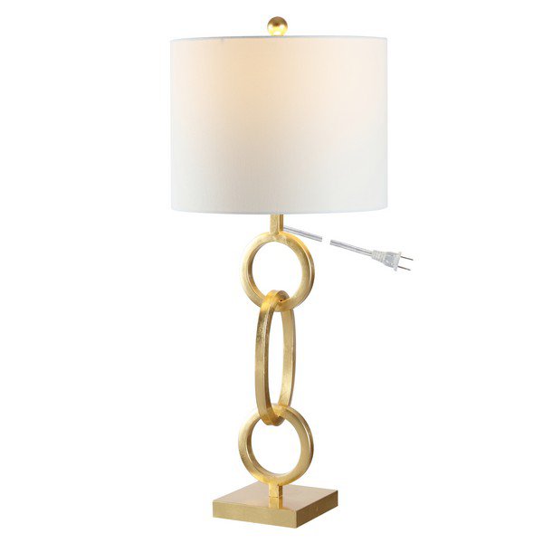 Safavieh Alaia Iron Table Lamp - Gold | Table Lamps | Modishstore - 2