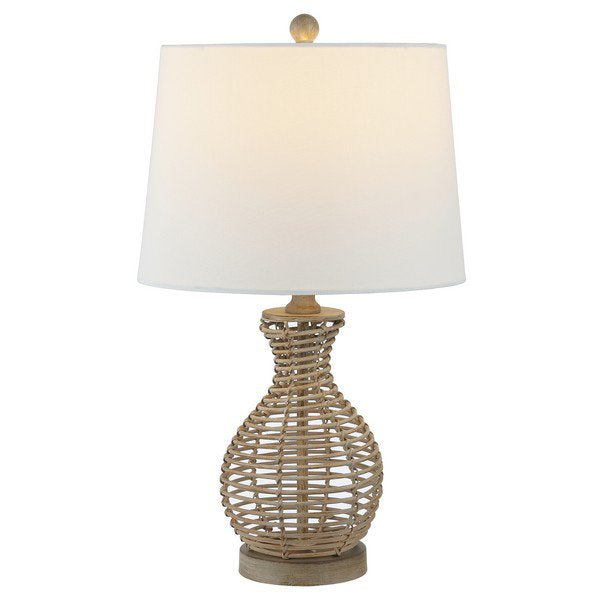 Safavieh Flora Seagrass Table Lamp - Grey | Table Lamps | Modishstore - 2