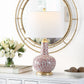 Safavieh Leia Ceramic Table Lamp - Red | Table Lamps | Modishstore - 3
