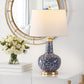 Safavieh Leia Ceramic Table Lamp - Blue | Table Lamps | Modishstore - 3
