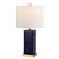 Safavieh Wendi Ceramic Table Lamp - Navy | Table Lamps | Modishstore - 2