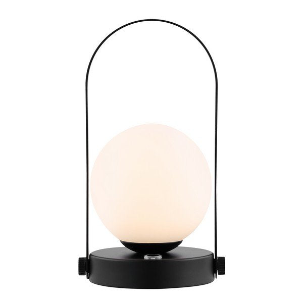 Safavieh Meira, 10 Inch, Black, Iron, Rechargeable Led Table Lamp? - Black Iron | Table Lamps | Modishstore - 2