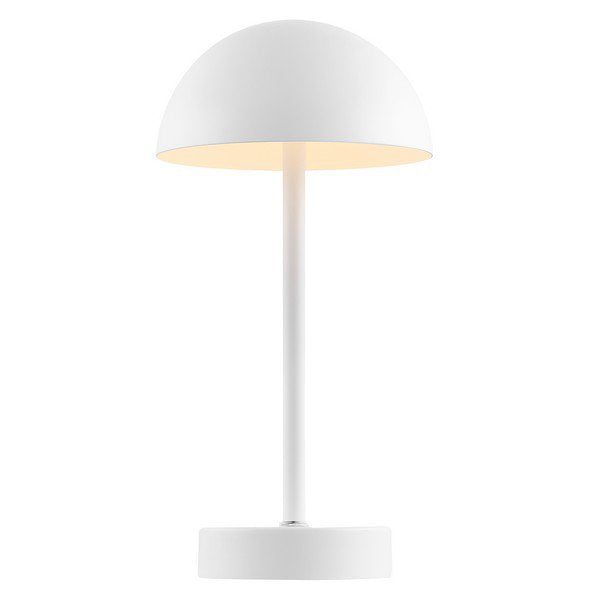 Safavieh Helene, 12 Inch, White, Iron, Rechargeable Led Table Lamp? - White | Table Lamps | Modishstore - 2