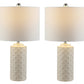 Safavieh Artef Ceramic Table Lamp Set Of 2 - Ivory | Table Lamps | Modishstore - 3