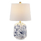 Safavieh Greyon Ceramic Table Lamp - Navy Blue | Table Lamps | Modishstore - 2