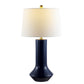 Safavieh Wells Ceramic Table Lamp - Navy Blue | Table Lamps | Modishstore - 2