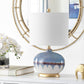 Safavieh Koa Ceramic Table Lamp - Blue | Table Lamps | Modishstore