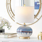 Safavieh Koa Ceramic Table Lamp - Blue | Table Lamps | Modishstore - 3