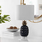 Safavieh Sonny Ceramic Table Lamp - Navy Blue | Table Lamps | Modishstore