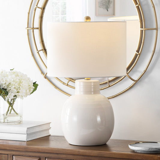 Safavieh Syra Table Lamp - Ivory | Table Lamps | Modishstore
