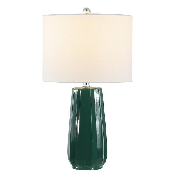 Safavieh Yani Table Lamp - Dark Green | Table Lamps | Modishstore - 2