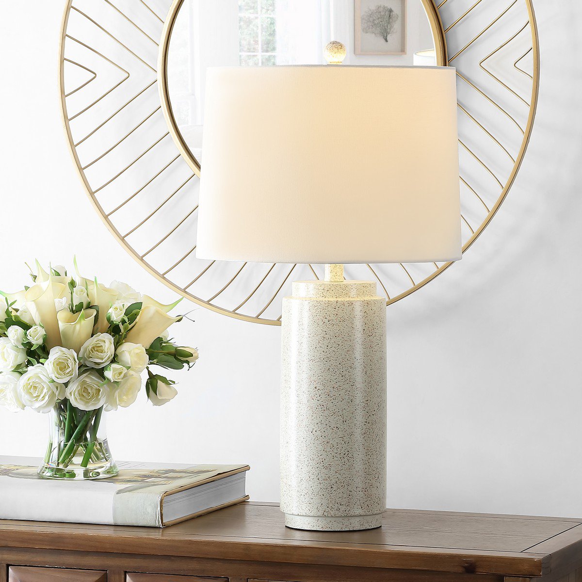 Safavieh Silla Table Lamp - White | Table Lamps | Modishstore - 3