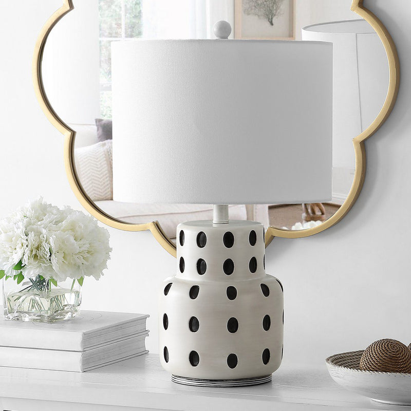 Safavieh Kencia Table Lamp - Cream | Table Lamps | Modishstore