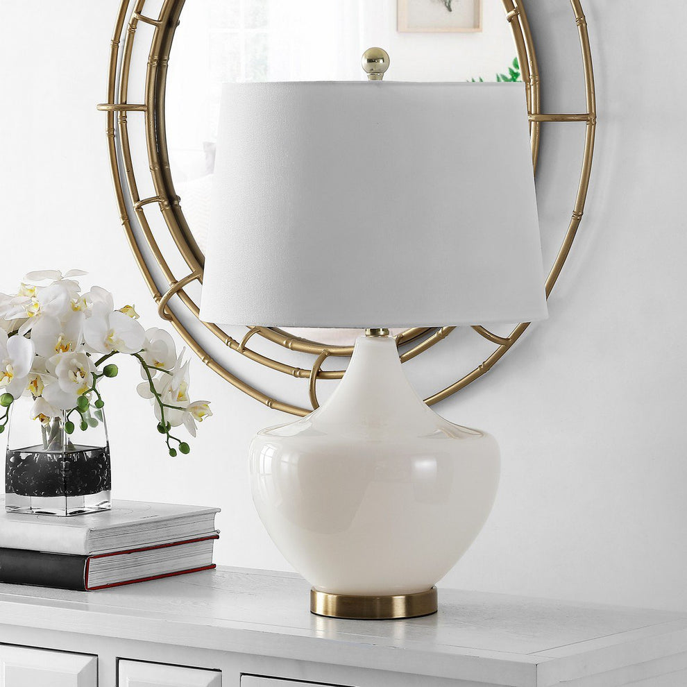 Safavieh Demra Table Lamp - White | Table Lamps | Modishstore - 3