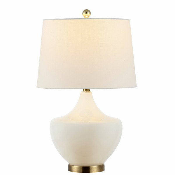 Safavieh Demra Table Lamp - White | Table Lamps | Modishstore - 2