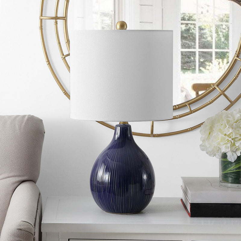 Safavieh Calrus Table Lamp - Blue | Table Lamps | Modishstore