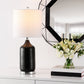 Safavieh Bergen, 27 Inch, Black, Ceramic Table Lamp W/ Usb Port? - Black | Table Lamps | Modishstore