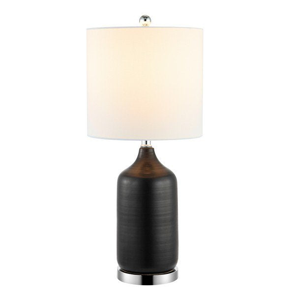 Safavieh Bergen, 27 Inch, Black, Ceramic Table Lamp W/ Usb Port? - Black | Table Lamps | Modishstore - 2