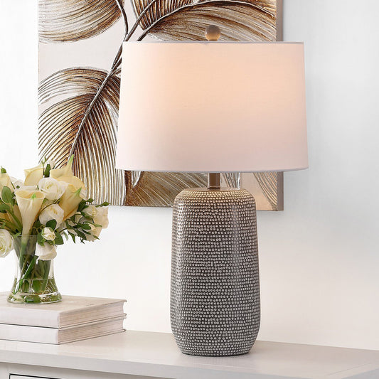 Safavieh Celvin Table Lamp - Grey | Table Lamps | Modishstore
