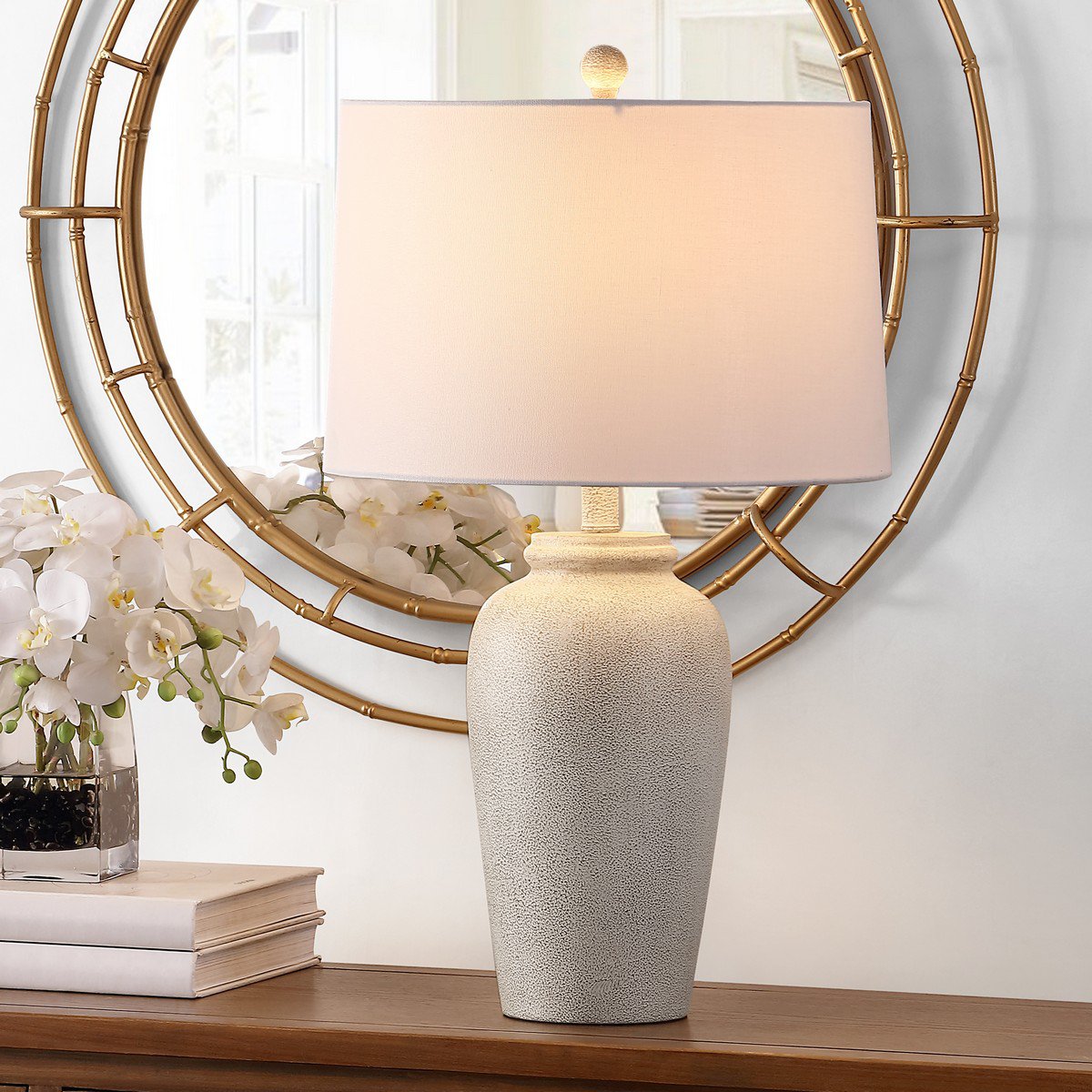 Safavieh Sabrin Table Lamp - Antique White | Table Lamps | Modishstore