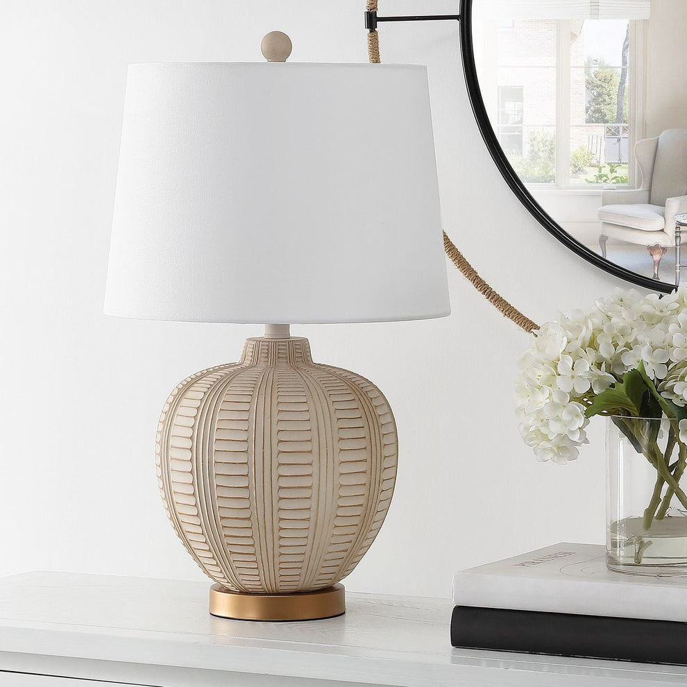 Safavieh Marrla Table Lamp - Cream | Table Lamps | Modishstore - 3