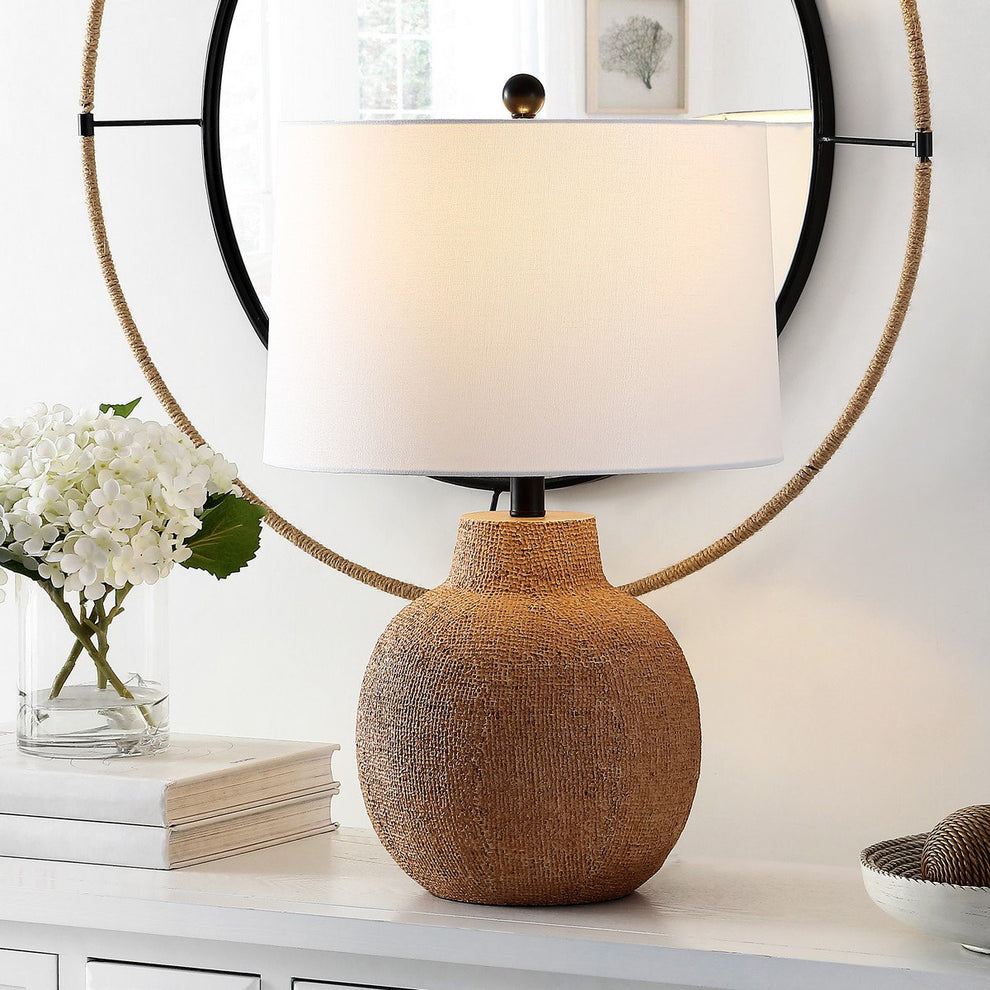 Safavieh Acer Table Lamp - Body Weight In 2.0-2.3 Kg. Color Like Photo | Table Lamps | Modishstore - 3