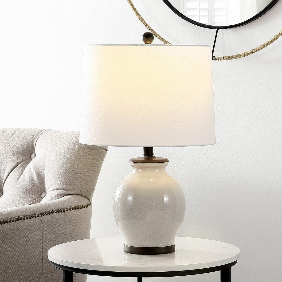 Safavieh Orsla Table Lamp - Ivory | Table Lamps | Modishstore - 3
