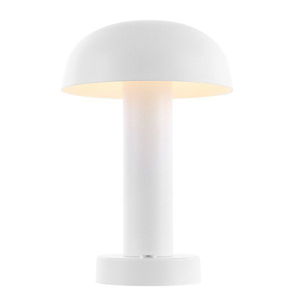 Safavieh Brahma, 10.4 Inch, White, Iron, Led Rechargeable Table Lamp? - White | Table Lamps | Modishstore - 2