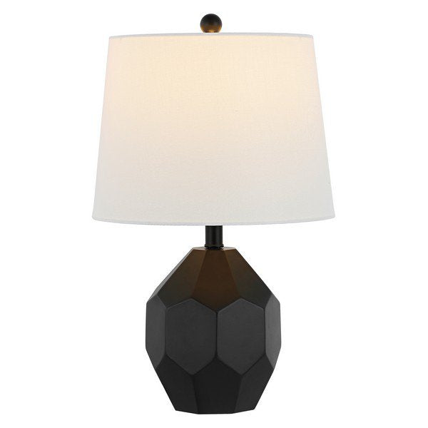 Safavieh Danilo, 19.5 Inch, Black, Resin Table Lamp - Black | Table Lamps | Modishstore - 2