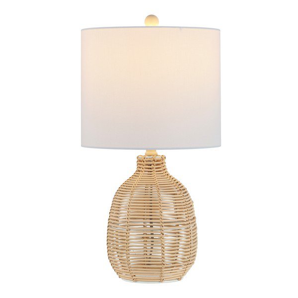 Safavieh Oroya, 23 Inch, Light Natural, Rattan Table Lamp - Light Natural | Table Lamps | Modishstore - 2