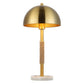 Safavieh Talon, 19.5 Inch, Brass/White, Iron/Rope/Marble Table Lamp - Brass | Table Lamps | Modishstore - 2